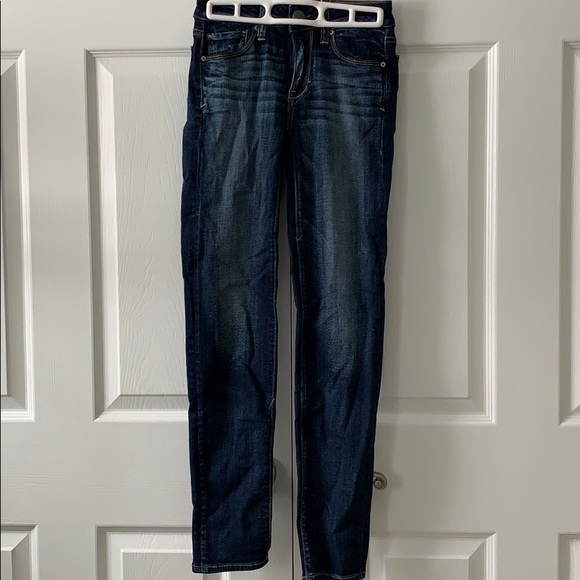 darkwash skinny jeans - Picture 1 of 5